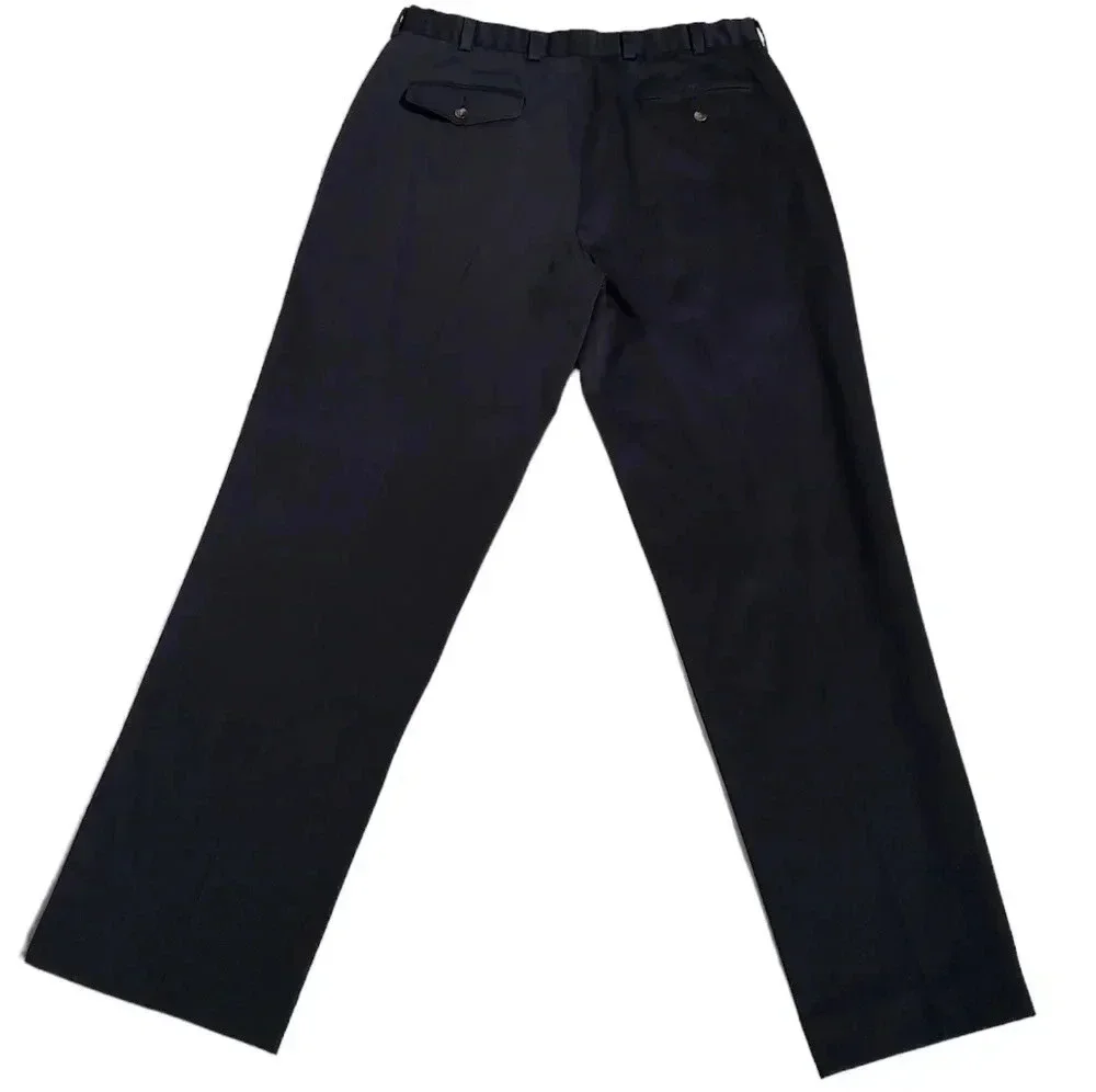 L.L.Bean Comfort Waist Dark Blue Mens Pants Size 38